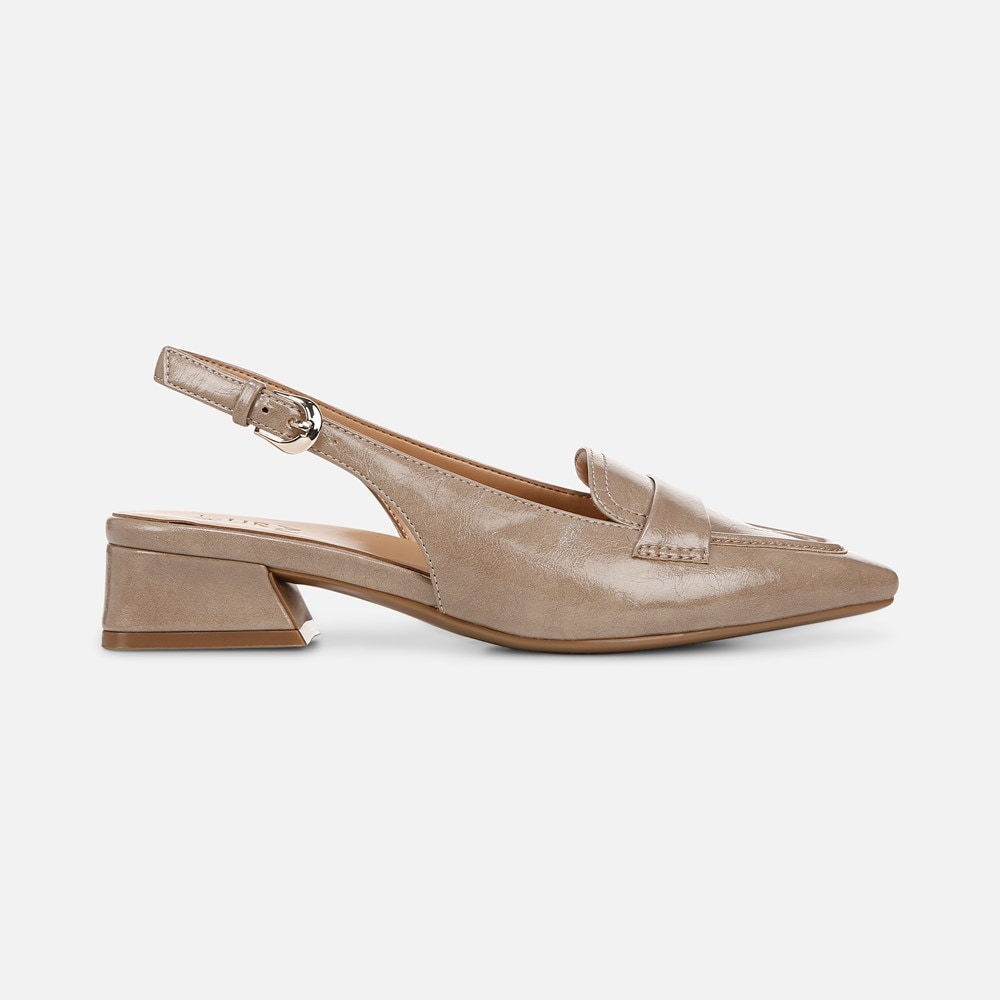 Naturalizer Garner Slingback - Taupe Faux Leather Naturalizer Garner Slingback - Taupe Faux Leather