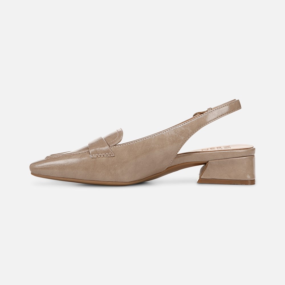 Naturalizer Garner Slingback - Taupe Faux Leather Naturalizer Garner Slingback - Taupe Faux Leather