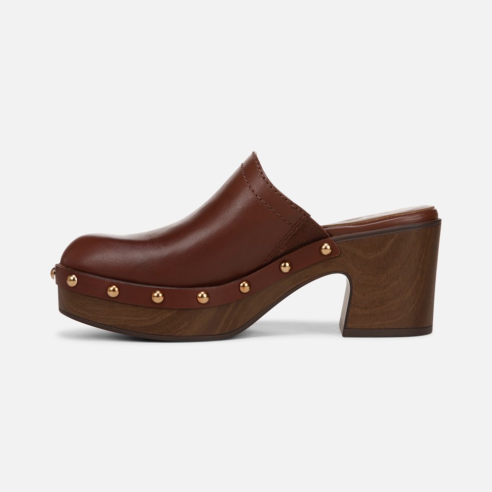 Naturalizer Bailey Mule - Cappuccino Brown Leather Naturalizer Bailey Mule - Cappuccino Brown Leather