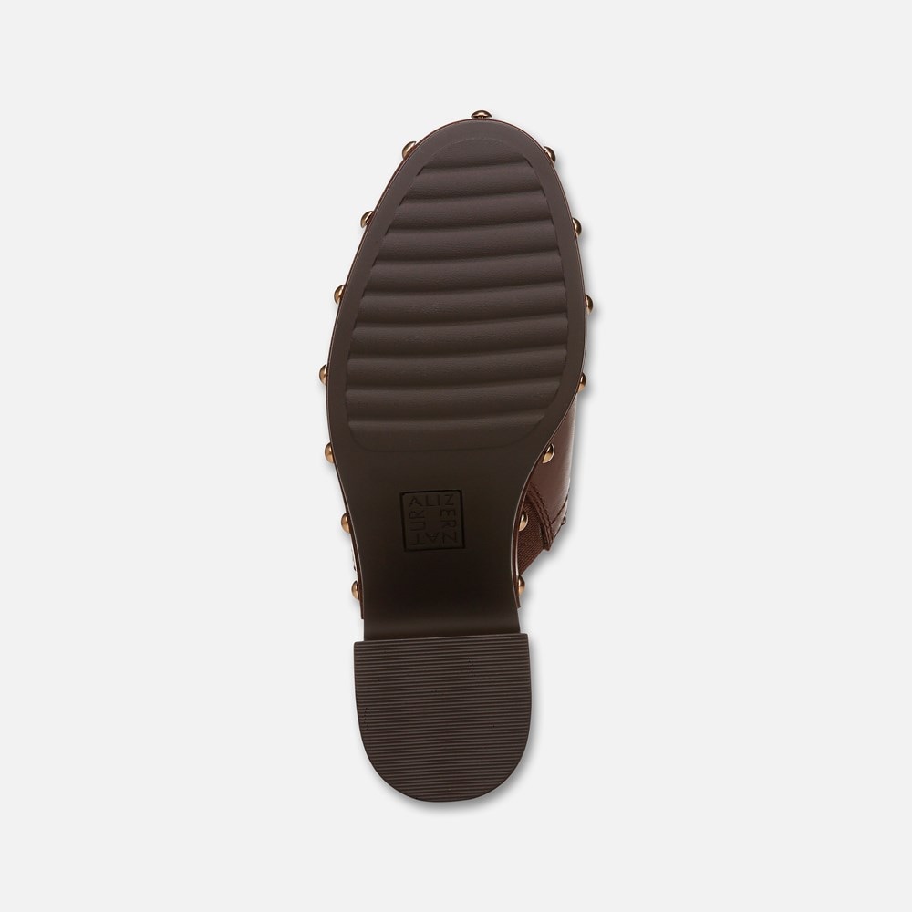 Naturalizer Bailey Mule - Cappuccino Brown Leather Naturalizer Bailey Mule - Cappuccino Brown Leather