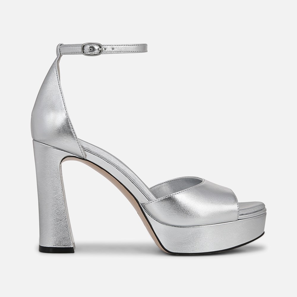 Naturalizer 27 Edit Delphie Dress Sandal - Silver Leather Naturalizer 27 Edit Delphie Dress Sandal - Silver Leather