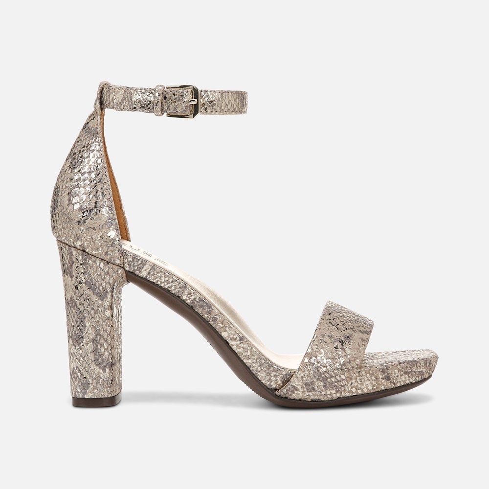 Naturalizer Joy Dress Sandal - Gold Leather