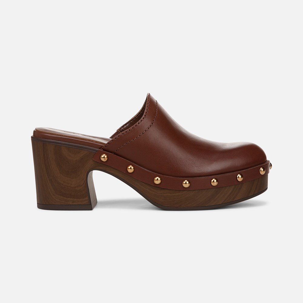Naturalizer Bailey Mule - Cappuccino Brown Leather Naturalizer Bailey Mule - Cappuccino Brown Leather