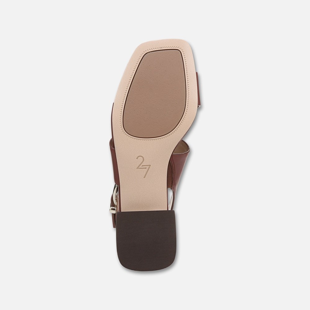 Naturalizer 27 EDIT Audra Dress Sandal - Cappuccino Brown Leather Naturalizer 27 EDIT Audra Dress Sandal - Cappuccino Brown Leather