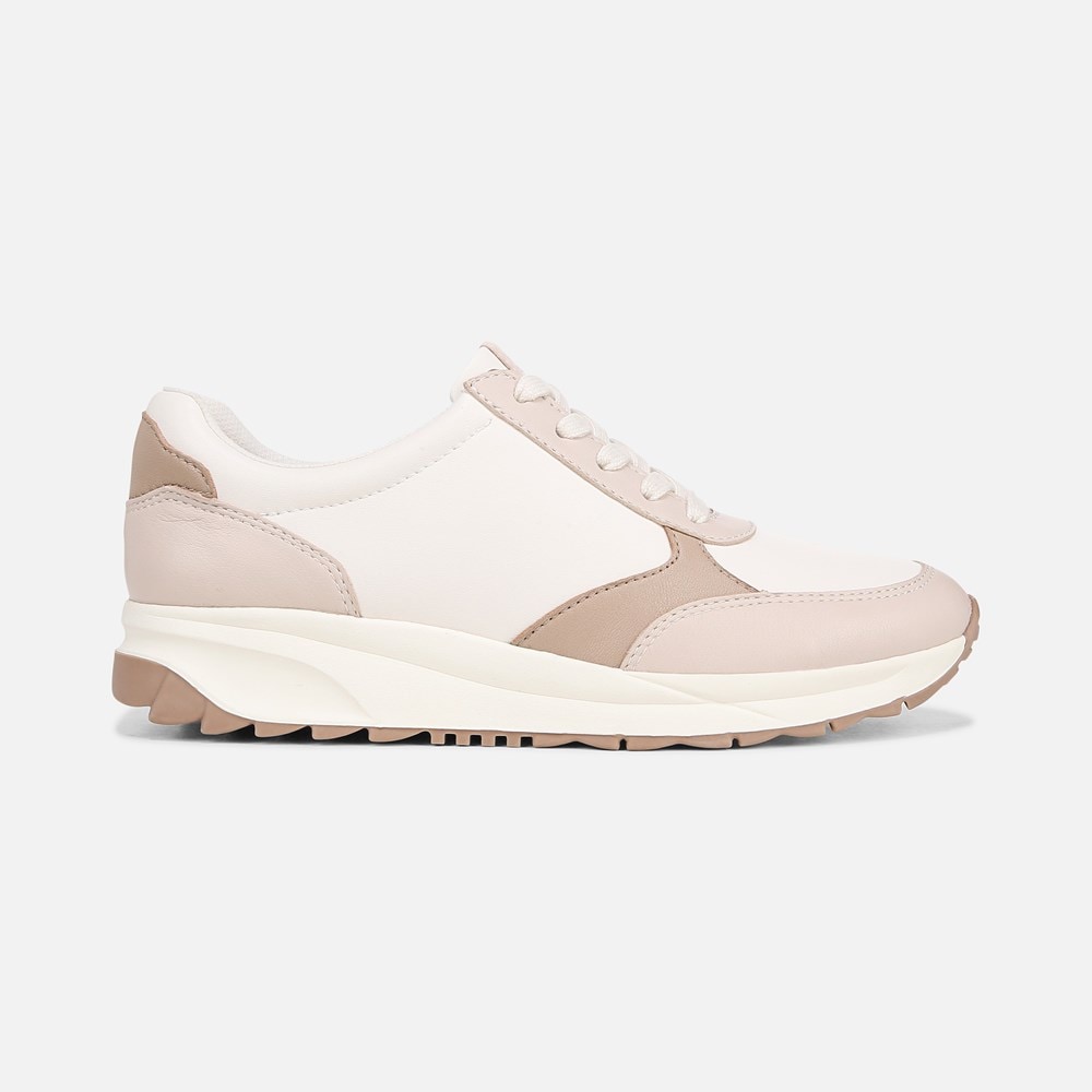 Naturalizer Shay Lace Up Sneaker - Beige Multi Leather Naturalizer Shay Lace Up Sneaker - Beige Multi Leather