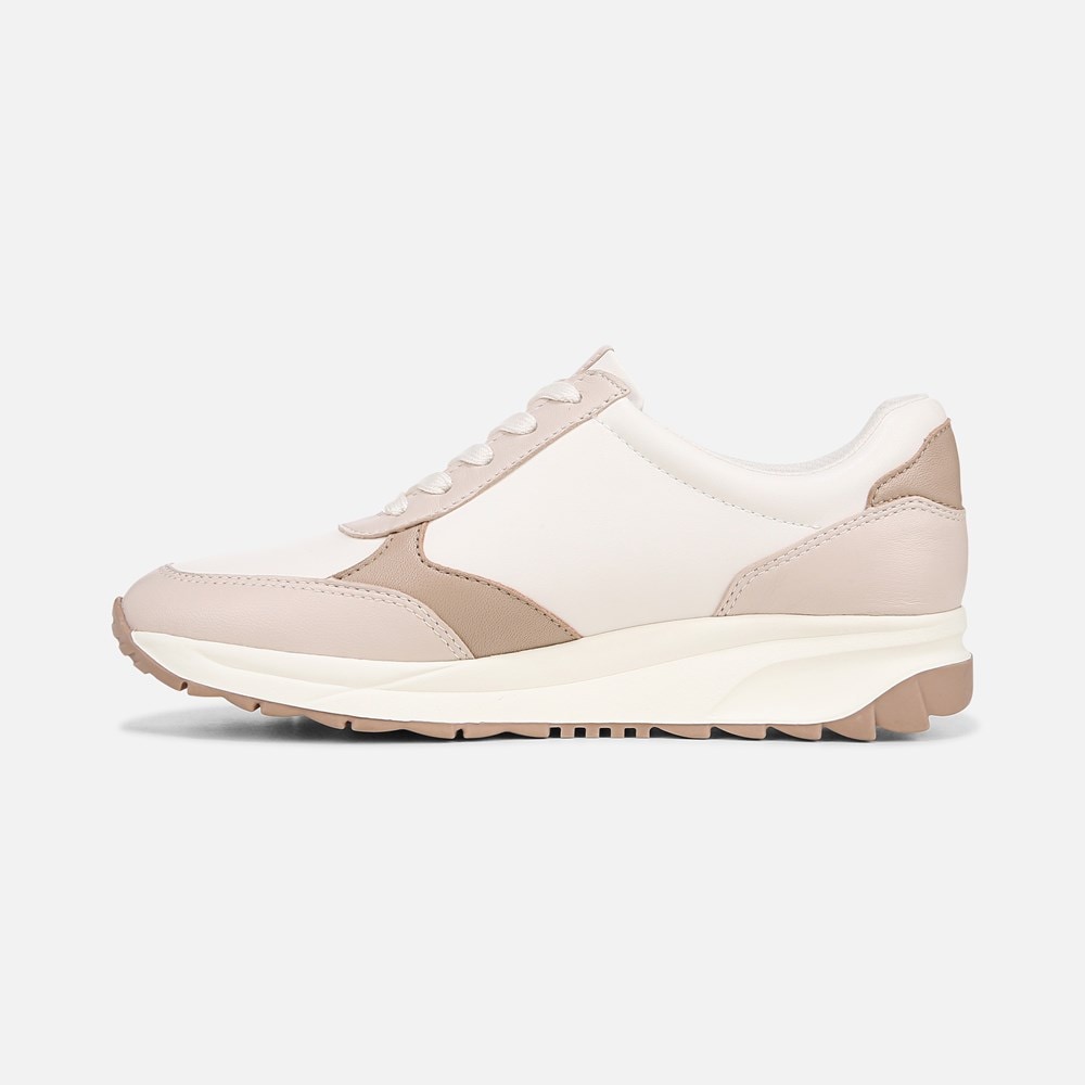 Naturalizer Shay Lace Up Sneaker - Beige Multi Leather Naturalizer Shay Lace Up Sneaker - Beige Multi Leather