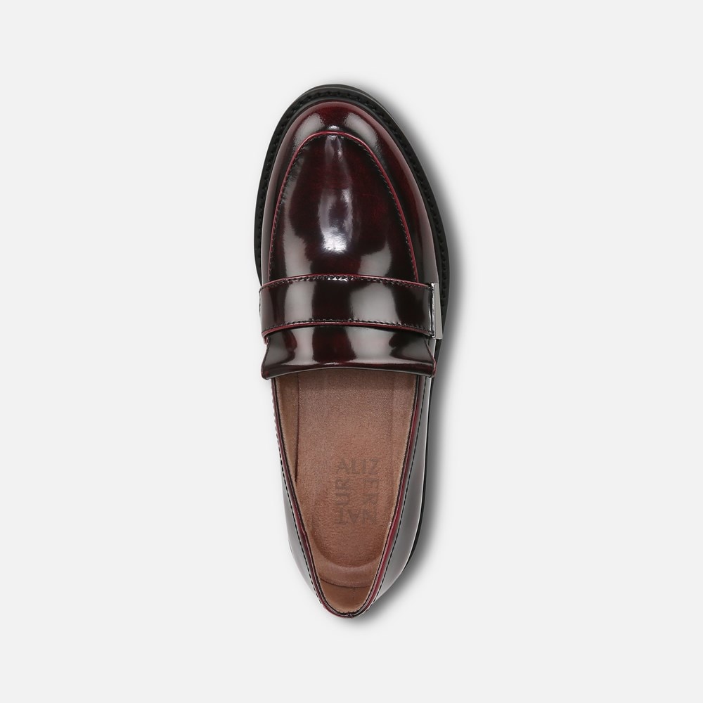 Naturalizer ADILINE LOAFER - Cranberry Leather Naturalizer ADILINE LOAFER - Cranberry Leather