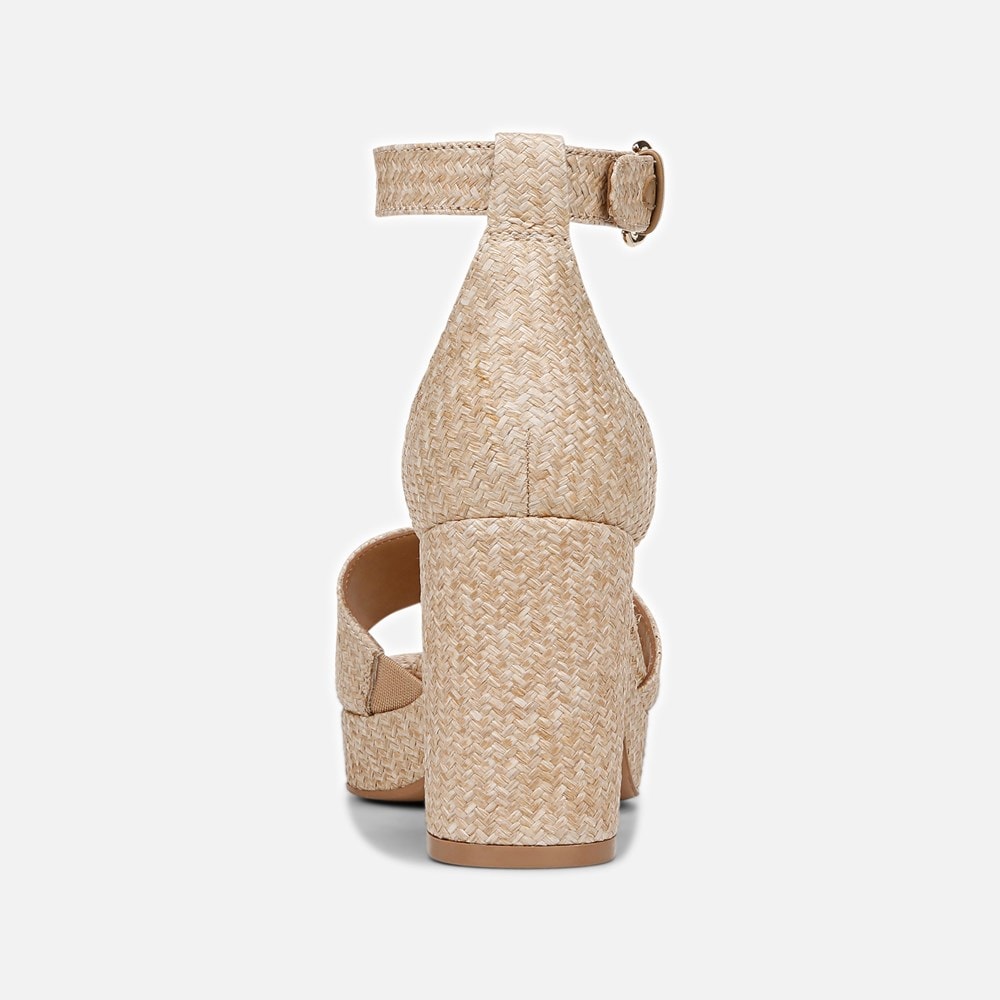 Naturalizer Pearlyn Dress Sandal - Wheat Woven Fabric Naturalizer Pearlyn Dress Sandal - Wheat Woven Fabric