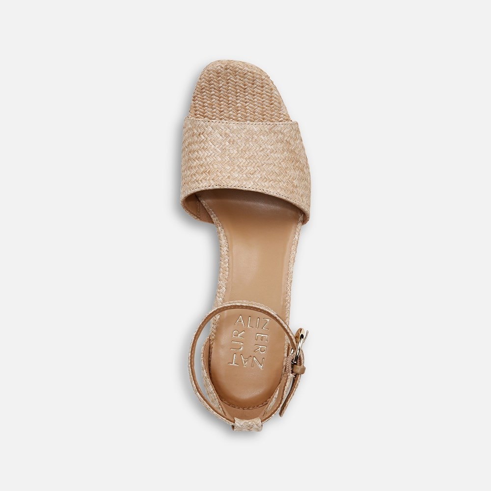 Naturalizer Pearlyn Dress Sandal - Wheat Woven Fabric Naturalizer Pearlyn Dress Sandal - Wheat Woven Fabric