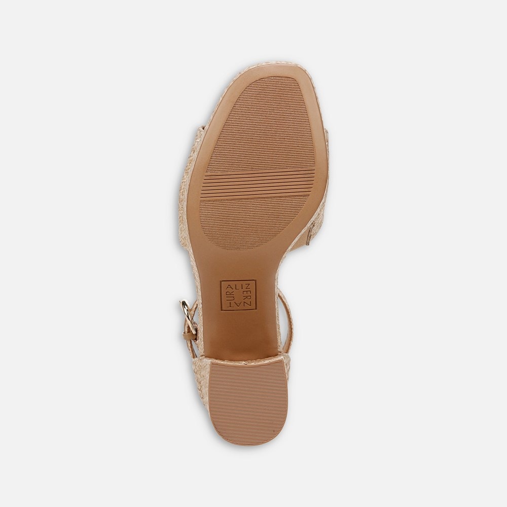 Naturalizer Pearlyn Dress Sandal - Wheat Woven Fabric Naturalizer Pearlyn Dress Sandal - Wheat Woven Fabric