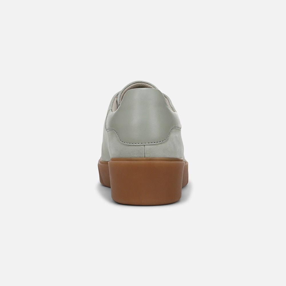 Naturalizer Morrison 2.0 Lace Up Sneaker - Pistachio Green Suede