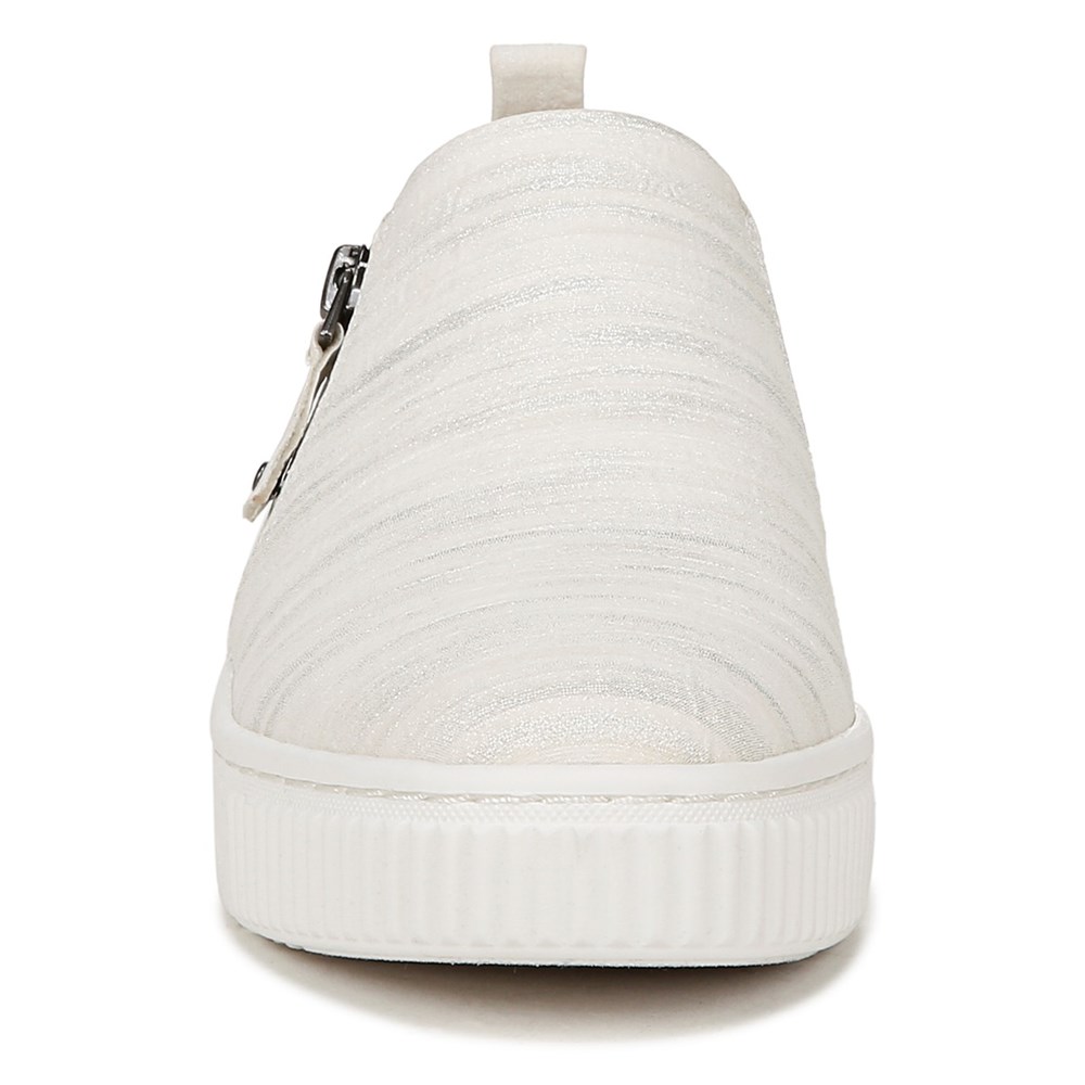 Naturalizer SOUL Turner Slip On Sneaker - White Metallic Faux Leather Naturalizer SOUL Turner Slip On Sneaker - White Metallic Faux Leather