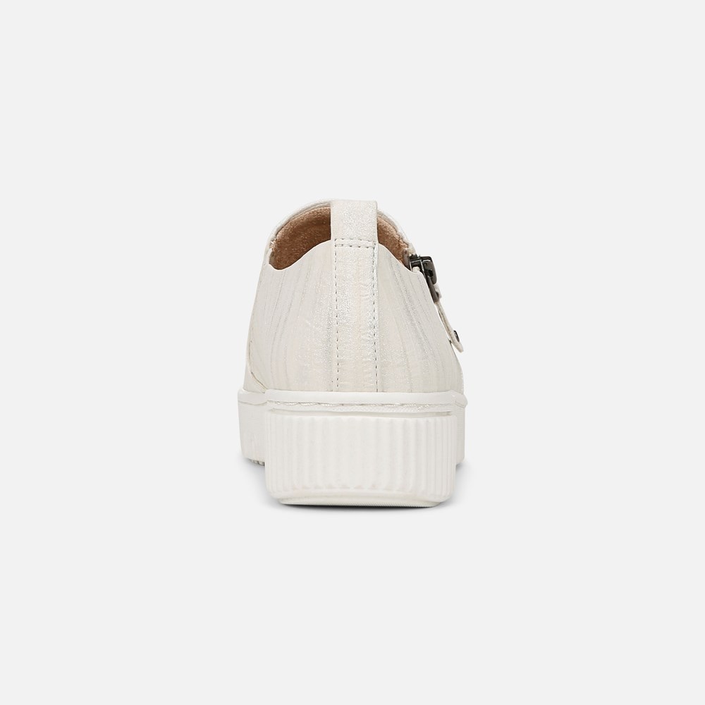 Naturalizer SOUL Turner Slip On Sneaker - White Metallic Faux Leather Naturalizer SOUL Turner Slip On Sneaker - White Metallic Faux Leather