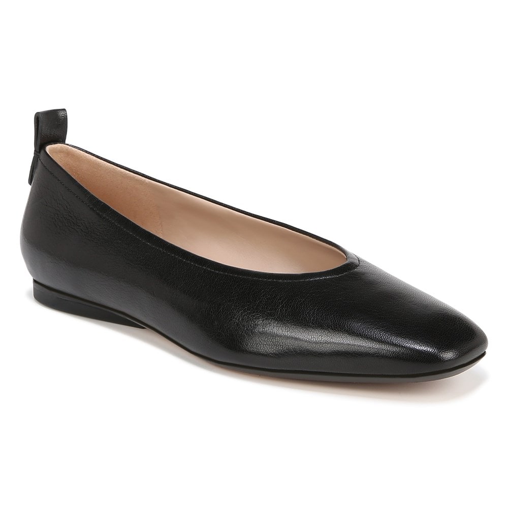 Naturalizer 27 Edit Carla Flat - Black Leather Naturalizer 27 Edit Carla Flat - Black Leather