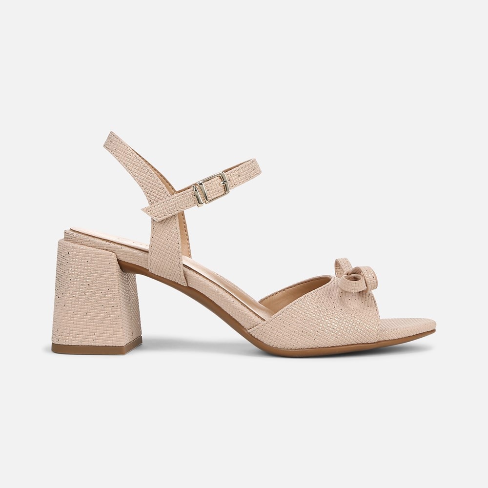 Naturalizer Deandra Dress Sandal - Sand Mettallic Fabric Naturalizer Deandra Dress Sandal - Sand Mettallic Fabric