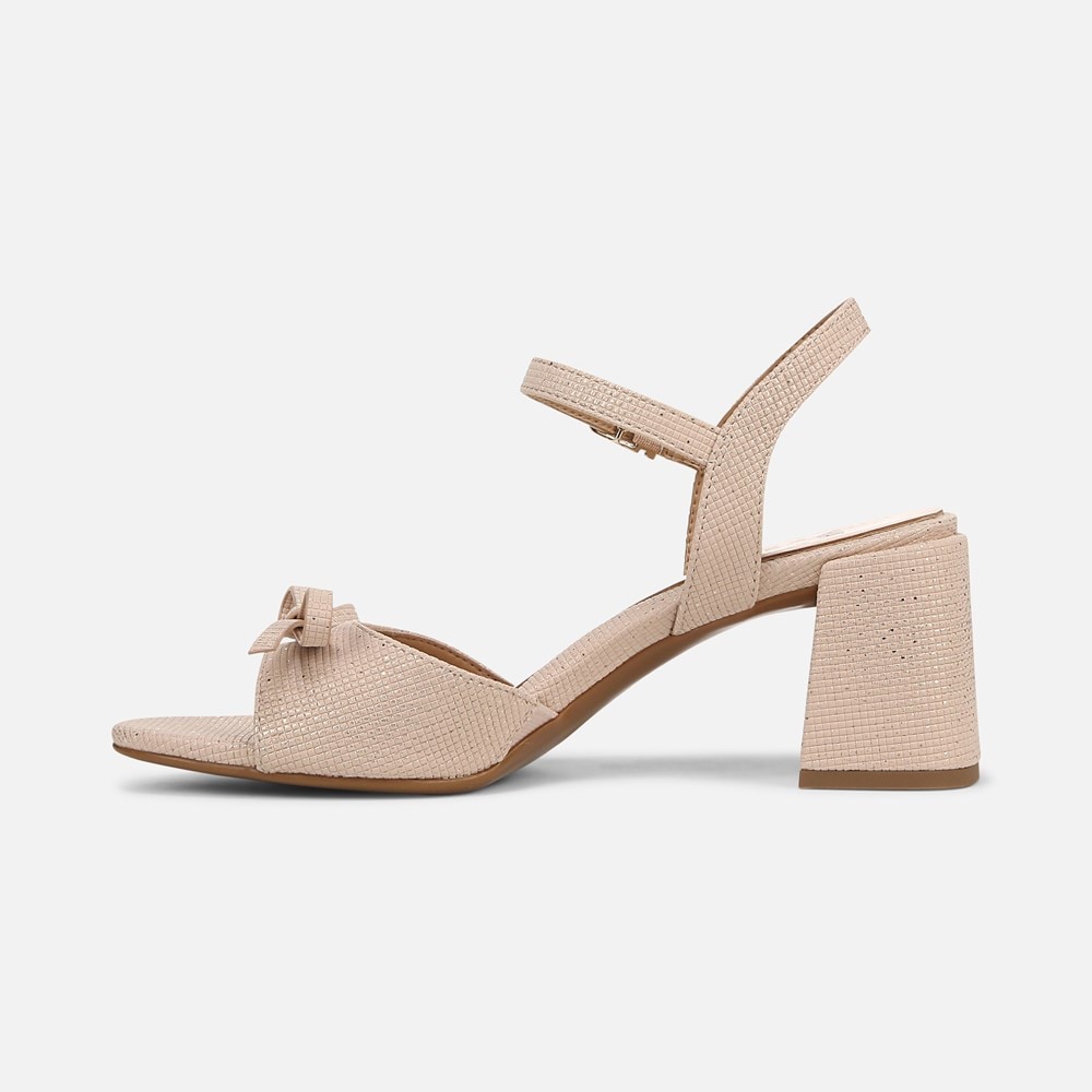Naturalizer Deandra Dress Sandal - Sand Mettallic Fabric Naturalizer Deandra Dress Sandal - Sand Mettallic Fabric