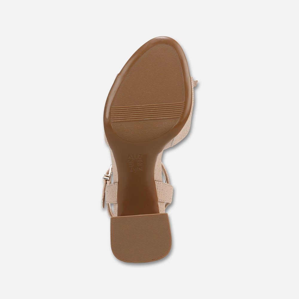 Naturalizer Deandra Dress Sandal - Sand Mettallic Fabric Naturalizer Deandra Dress Sandal - Sand Mettallic Fabric