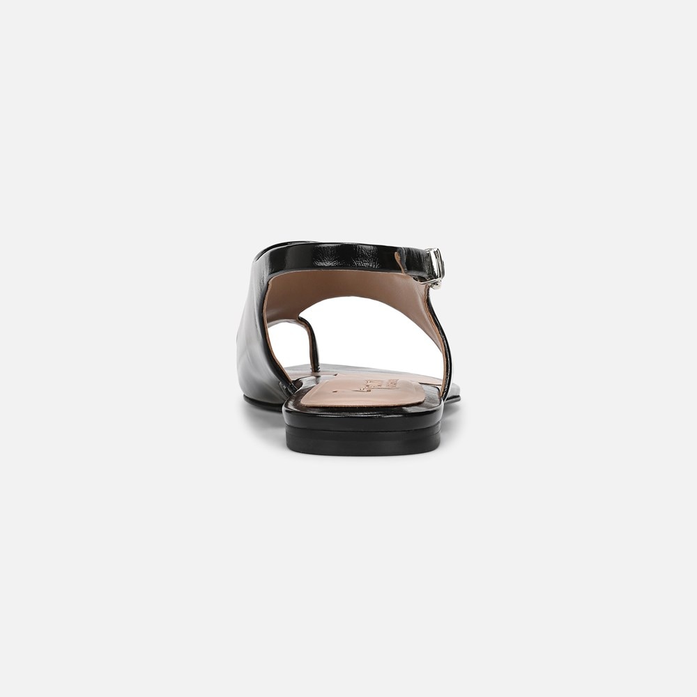 Naturalizer 27 EDIT Via Sandal - Black Leather