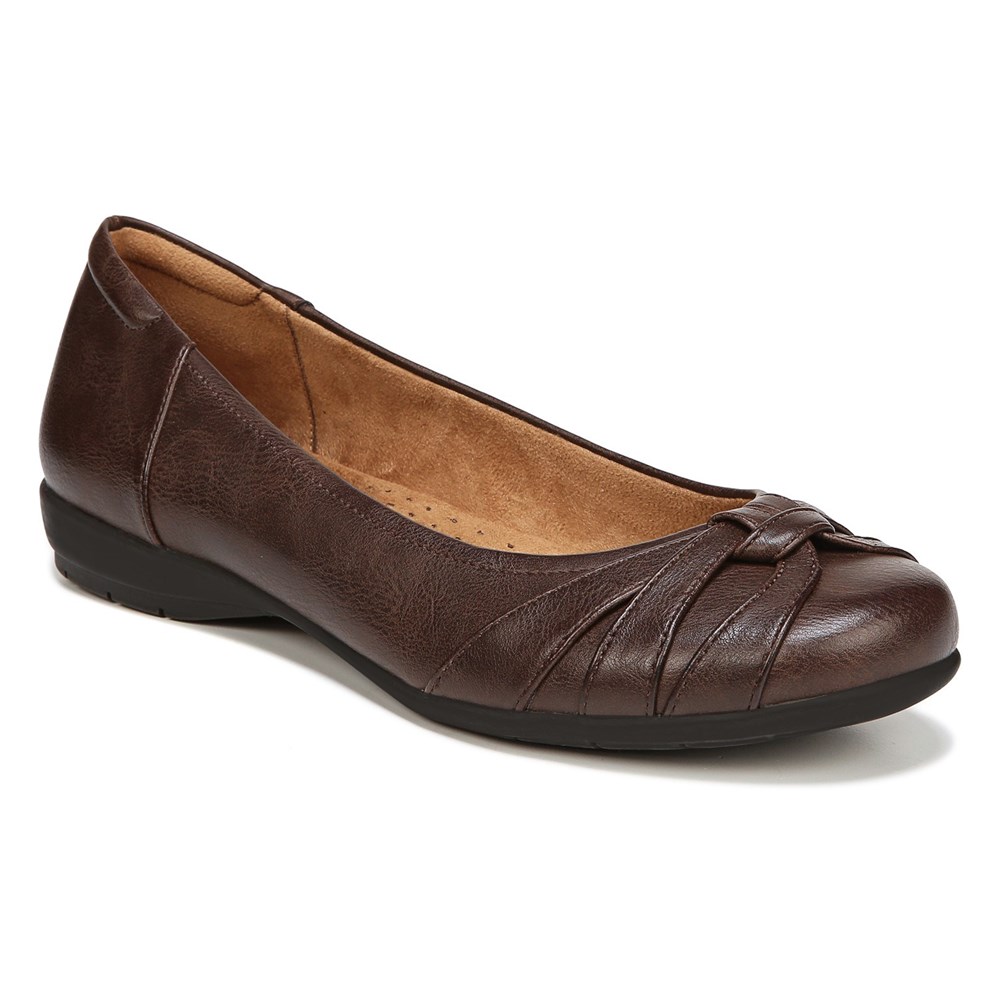 Naturalizer SOUL Gift Flat - Brown Synthetic Naturalizer SOUL Gift Flat - Brown Synthetic