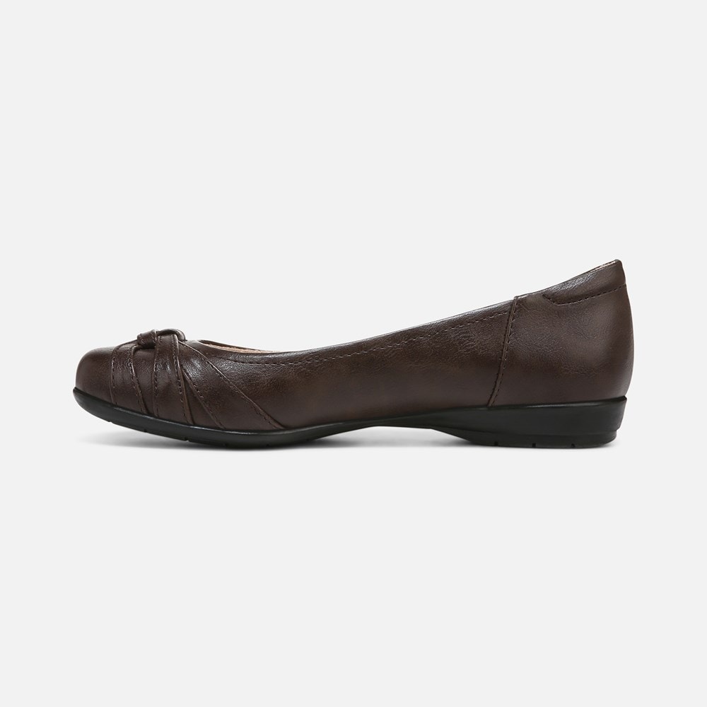 Naturalizer SOUL Gift Flat - Brown Synthetic Naturalizer SOUL Gift Flat - Brown Synthetic