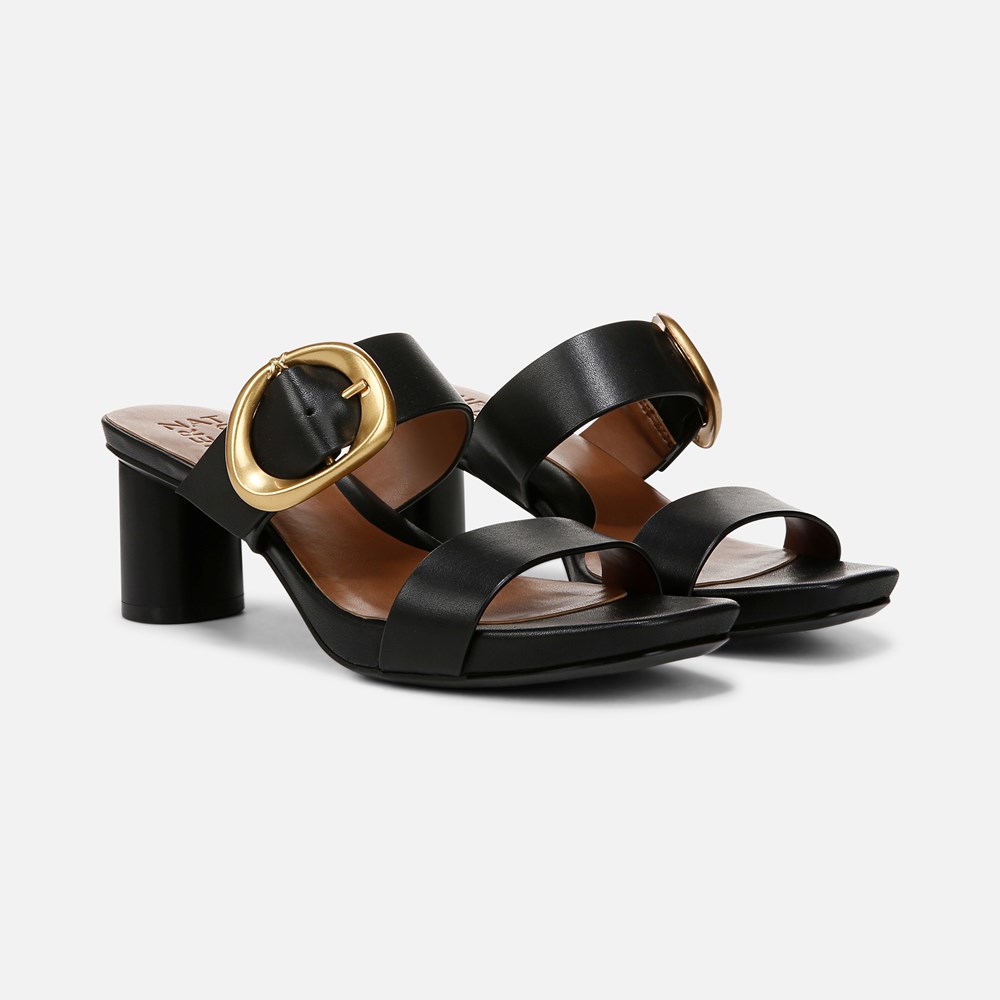 Naturalizer Ida Dress Sandal - Black Leather Naturalizer Ida Dress Sandal - Black Leather