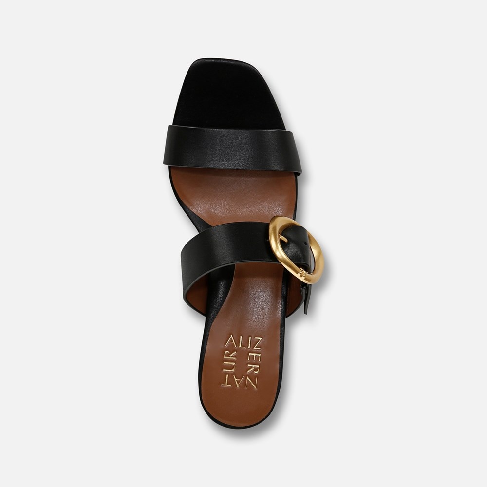 Naturalizer Ida Dress Sandal - Black Leather Naturalizer Ida Dress Sandal - Black Leather