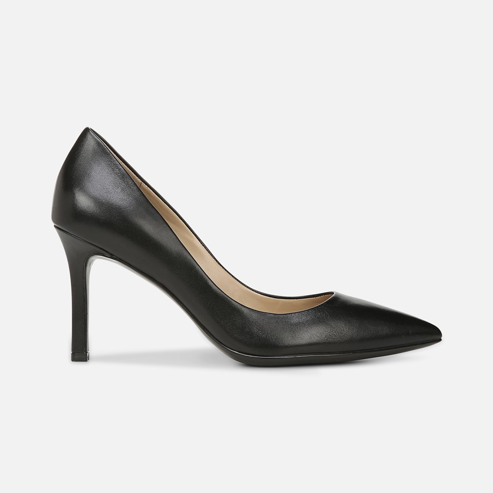 Naturalizer Anna Pump - Black Leather Naturalizer Anna Pump - Black Leather