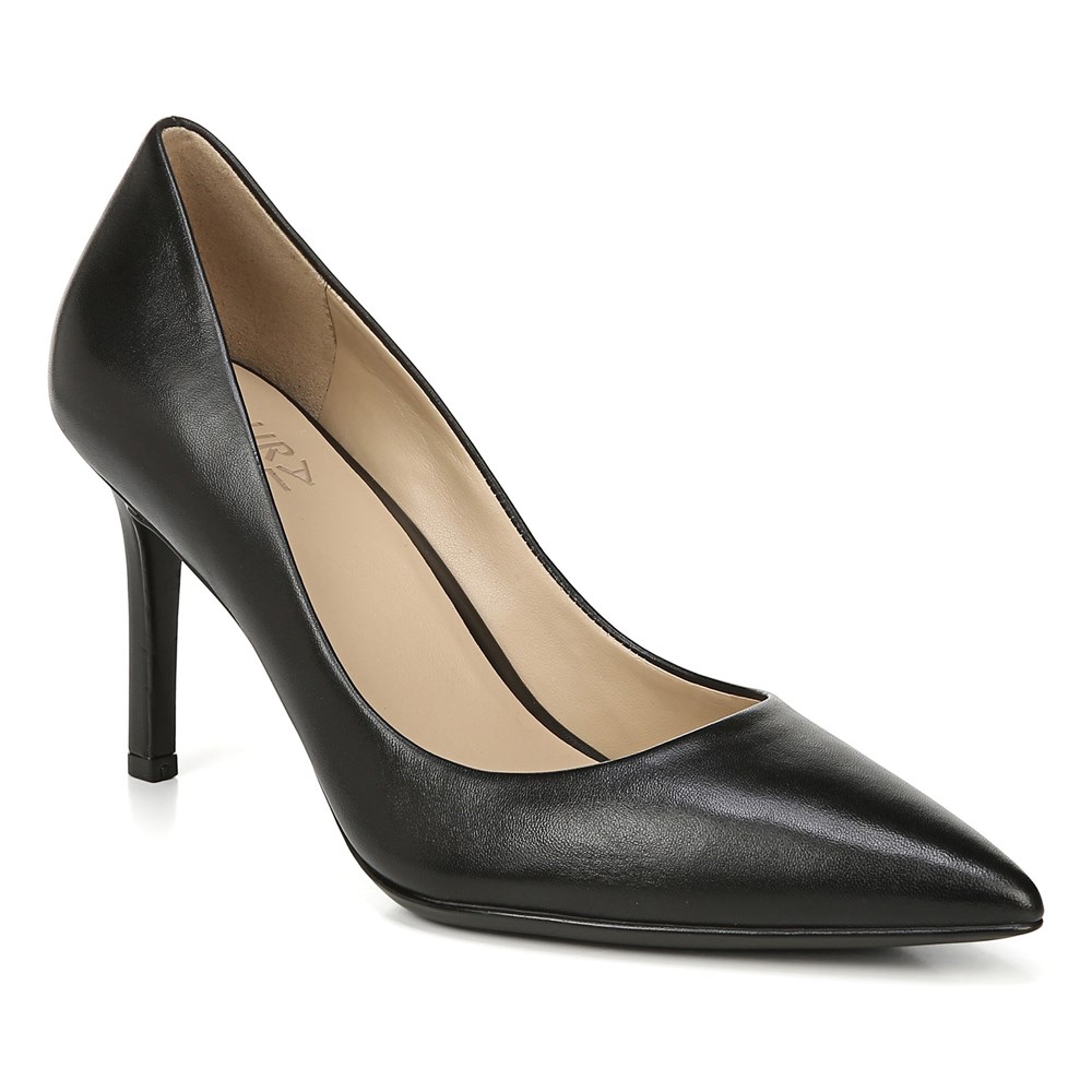 Naturalizer Anna Pump - Black Leather Naturalizer Anna Pump - Black Leather