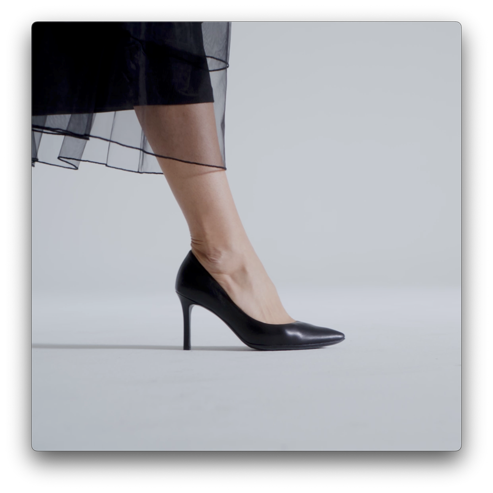 Naturalizer Anna Pump - Black Leather Naturalizer Anna Pump - Black Leather