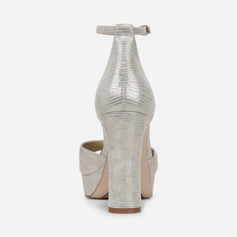 Naturalizer 27 Edit Delphie Dress Sandal - Warm Silver Leather Naturalizer 27 Edit Delphie Dress Sandal - Warm Silver Leather