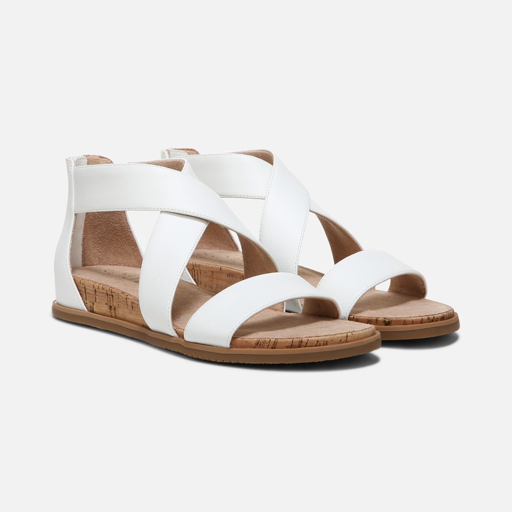 Naturalizer SOUL Cindi Sandal - White Synthetic