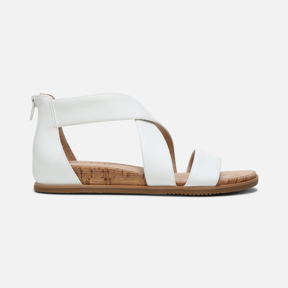 Naturalizer SOUL Cindi Sandal - White Synthetic Naturalizer SOUL Cindi Sandal - White Synthetic