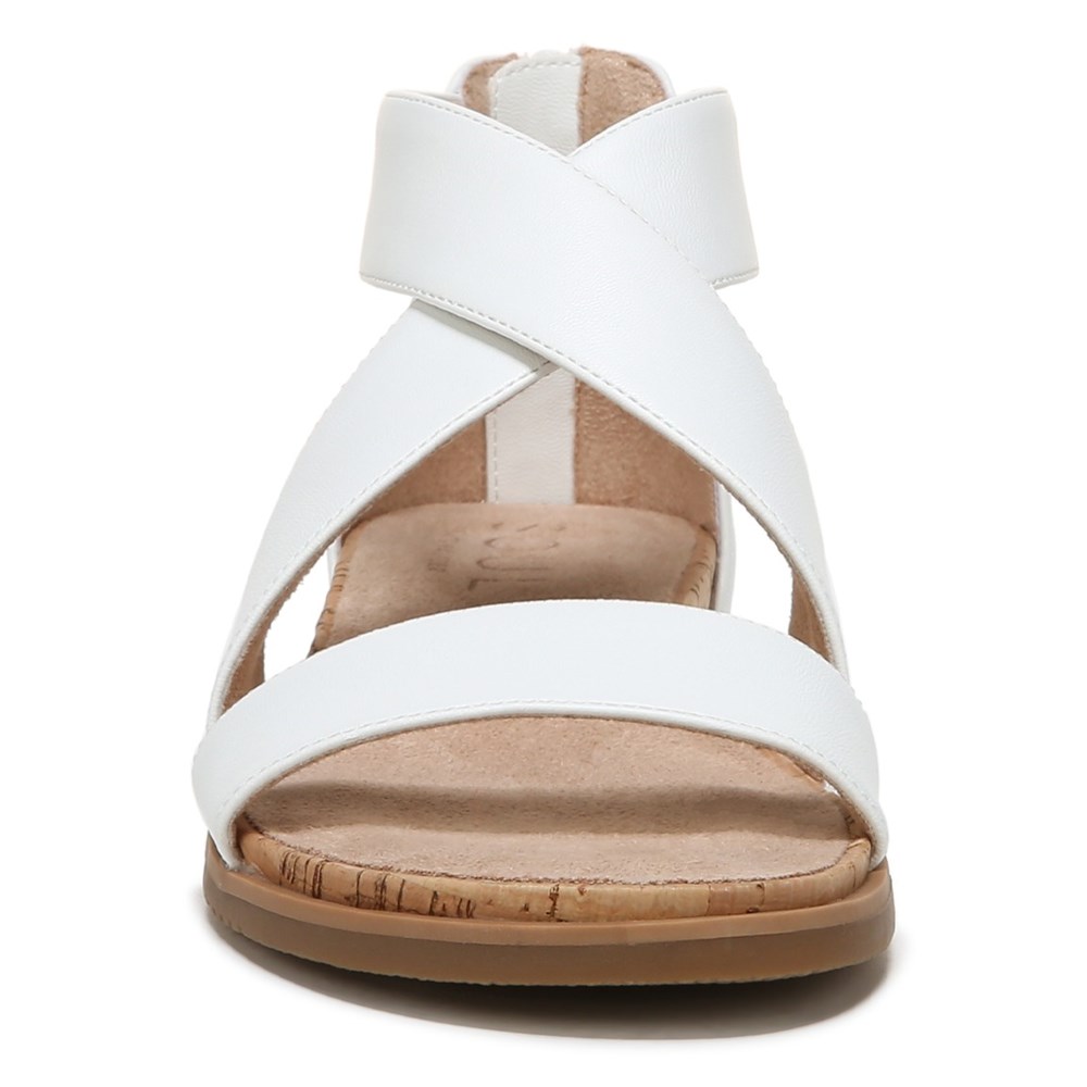 Naturalizer SOUL Cindi Sandal - White Synthetic Naturalizer SOUL Cindi Sandal - White Synthetic
