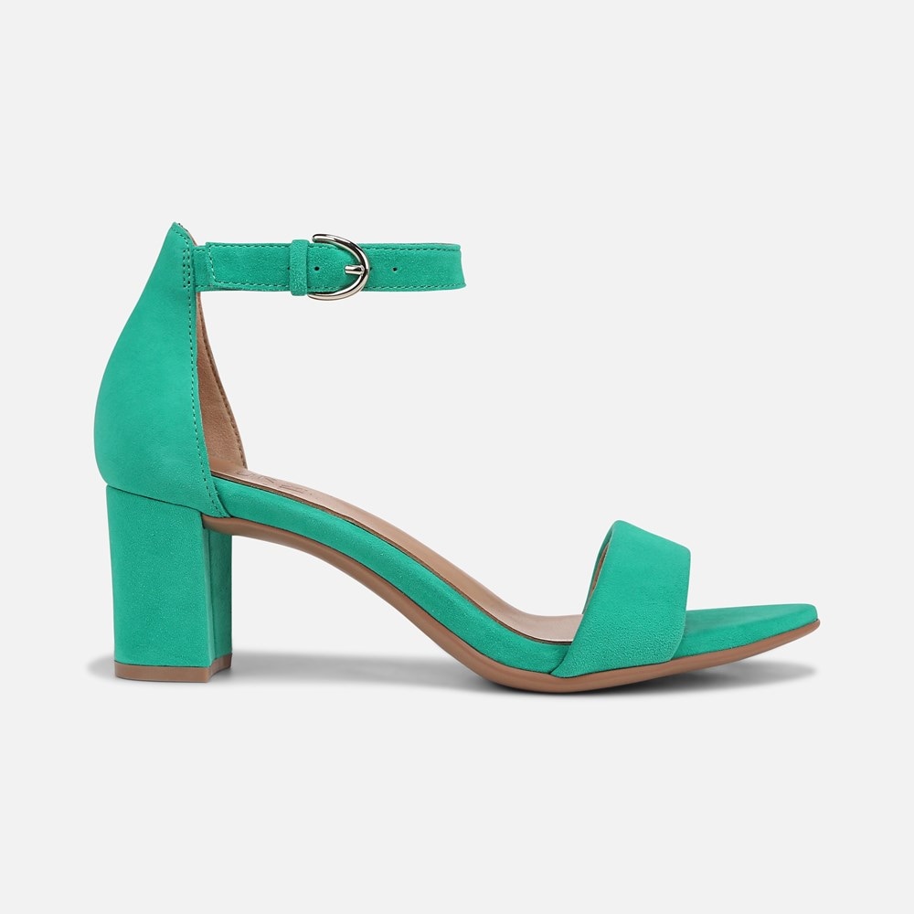 Naturalizer Vera Dress Sandal - Jade Green Suede Naturalizer Vera Dress Sandal - Jade Green Suede