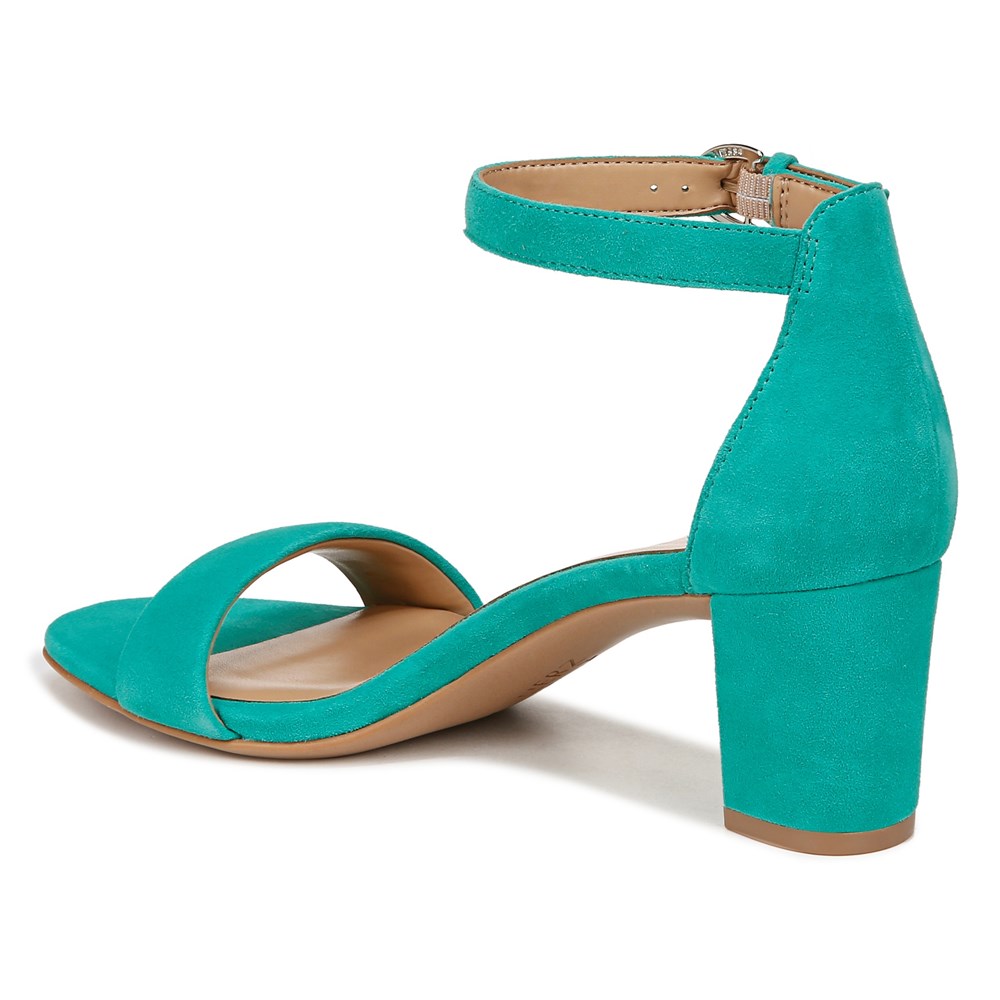 Naturalizer Vera Dress Sandal - Jade Green Suede Naturalizer Vera Dress Sandal - Jade Green Suede