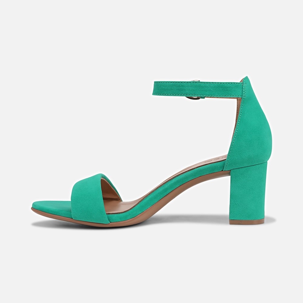 Naturalizer Vera Dress Sandal - Jade Green Suede Naturalizer Vera Dress Sandal - Jade Green Suede
