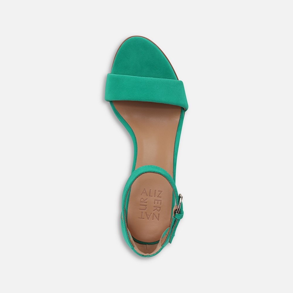 Naturalizer Vera Dress Sandal - Jade Green Suede Naturalizer Vera Dress Sandal - Jade Green Suede