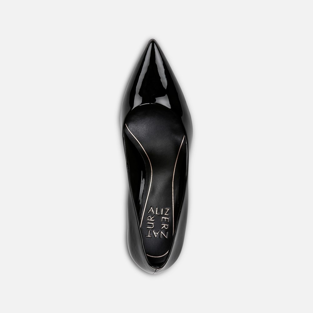 Naturalizer Anna Pump - Black Patent Faux Leather Naturalizer Anna Pump - Black Patent Faux Leather