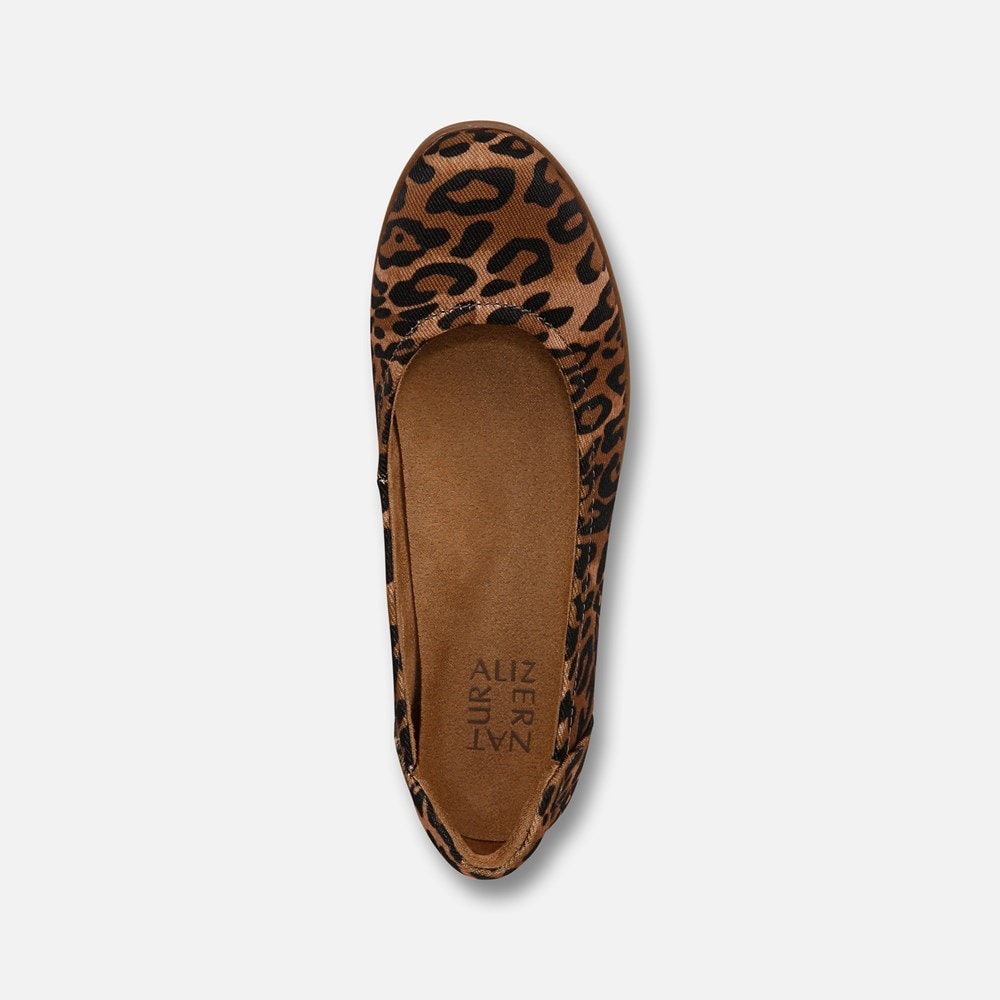 Naturalizer Flexy Flat - Leopard Print Fabric Naturalizer Flexy Flat - Leopard Print Fabric