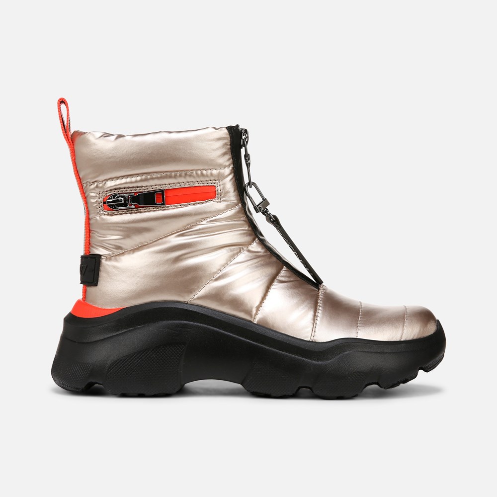 Naturalizer Think Royln Shadow-Dancer Water Repellent Bootie - Cashmere High Shine Nylon Naturalizer Think Royln Shadow-Dancer Water Repellent Bootie - Cashmere High Shine Nylon