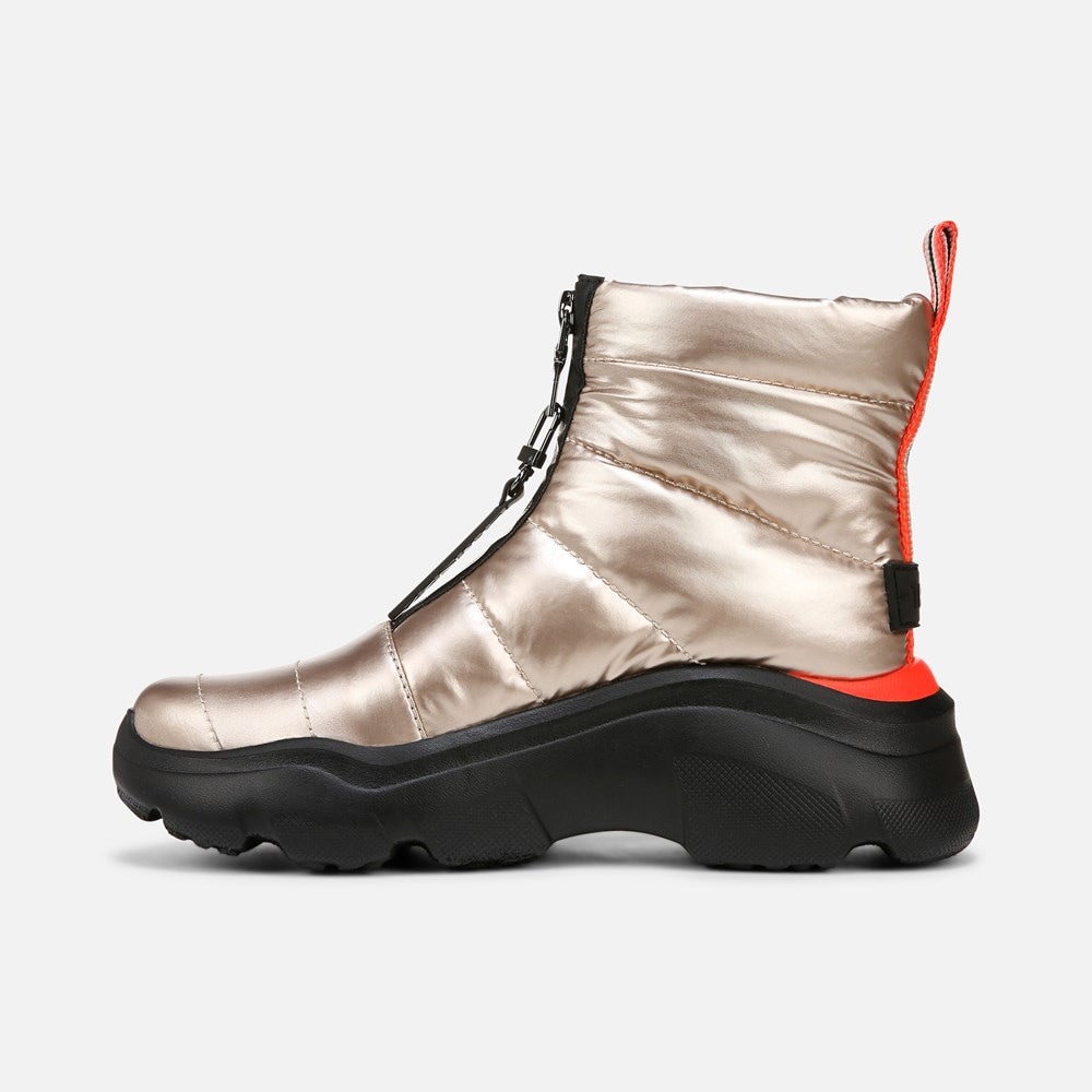 Naturalizer Think Royln Shadow-Dancer Water Repellent Bootie - Cashmere High Shine Nylon Naturalizer Think Royln Shadow-Dancer Water Repellent Bootie - Cashmere High Shine Nylon