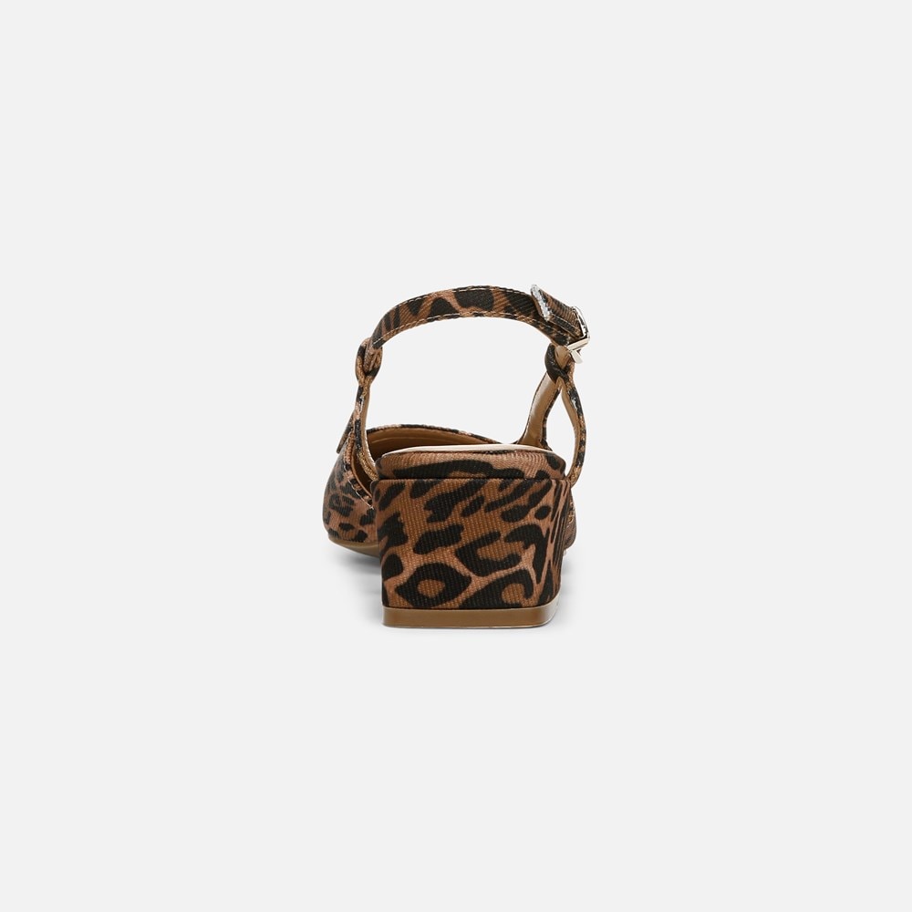 Naturalizer Harper Slingback - Leopard Print Fabric Naturalizer Harper Slingback - Leopard Print Fabric