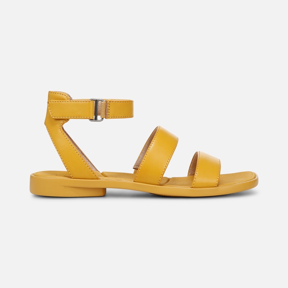 Naturalizer SOUL Fiesta Strappy Sandal - Yellow Faux Leather Naturalizer SOUL Fiesta Strappy Sandal - Yellow Faux Leather