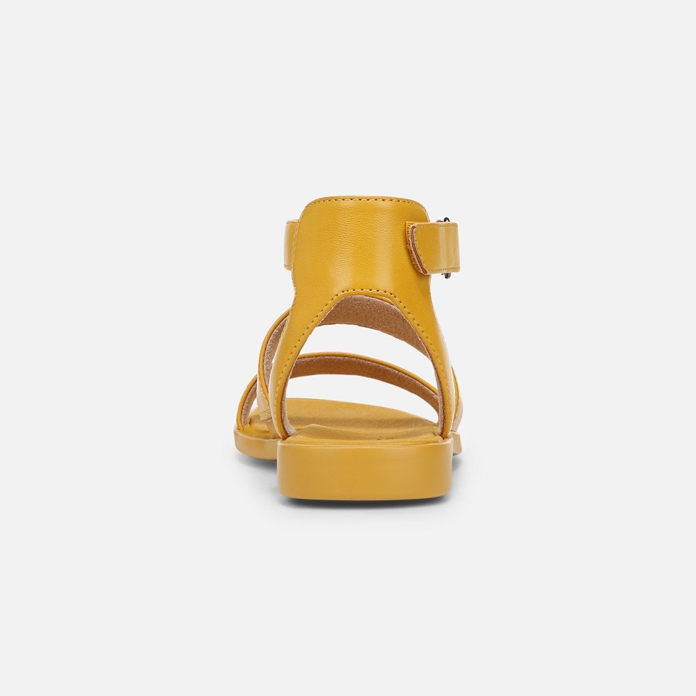 Naturalizer SOUL Fiesta Strappy Sandal - Yellow Faux Leather Naturalizer SOUL Fiesta Strappy Sandal - Yellow Faux Leather