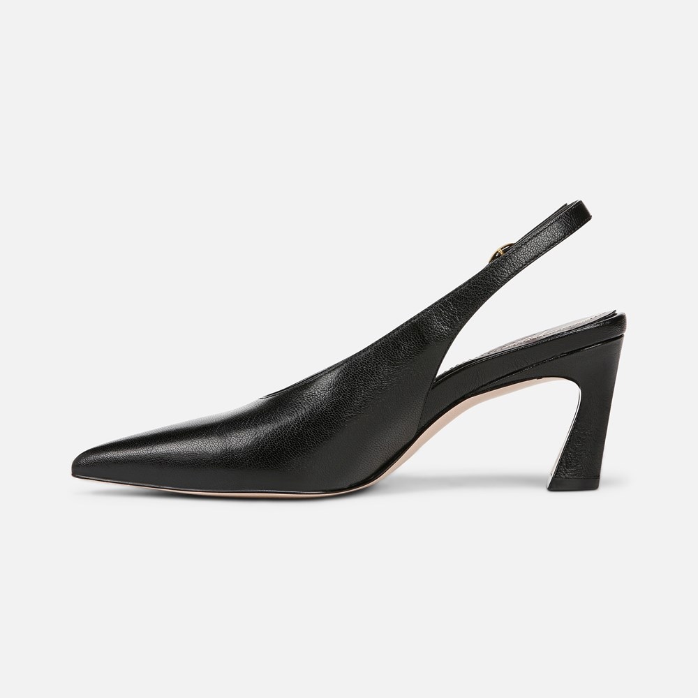 Naturalizer 27 EDIT Elaine Slingback Dress Shoe - Black Leather Naturalizer 27 EDIT Elaine Slingback Dress Shoe - Black Leather