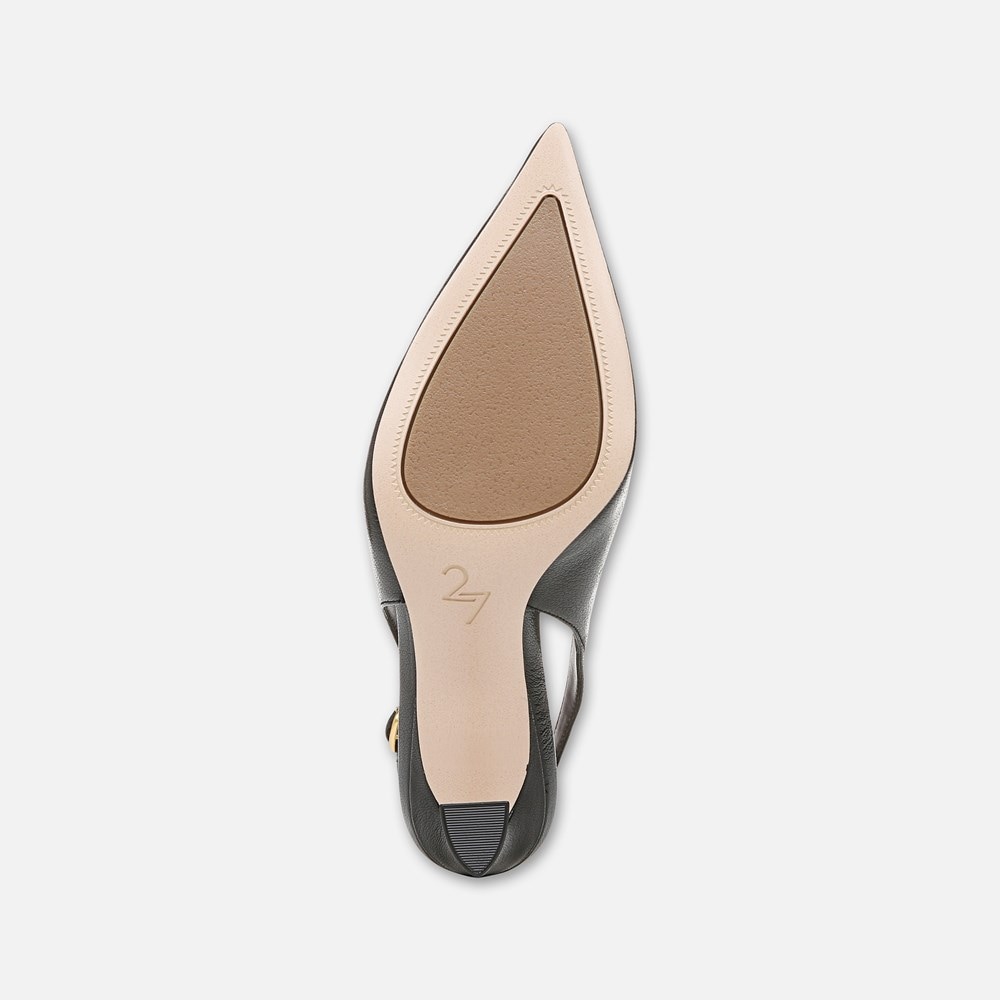 Naturalizer 27 EDIT Elaine Slingback Dress Shoe - Black Leather Naturalizer 27 EDIT Elaine Slingback Dress Shoe - Black Leather
