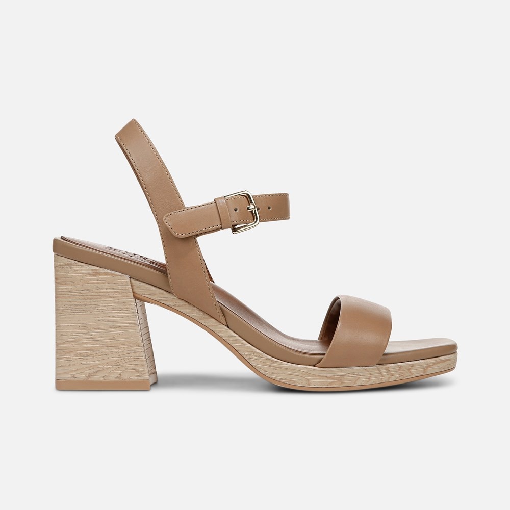 Naturalizer Rose Dress Sandal - Bamboo Tan Leather