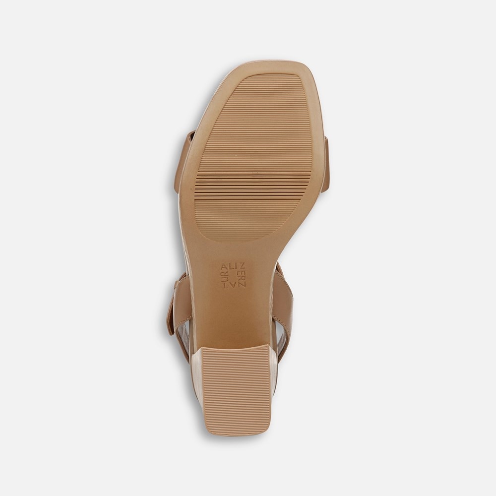 Naturalizer Rose Dress Sandal - Bamboo Tan Leather