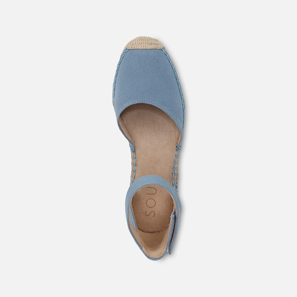 Naturalizer SOUL Wren Espadrille - Blue Canvas Naturalizer SOUL Wren Espadrille - Blue Canvas