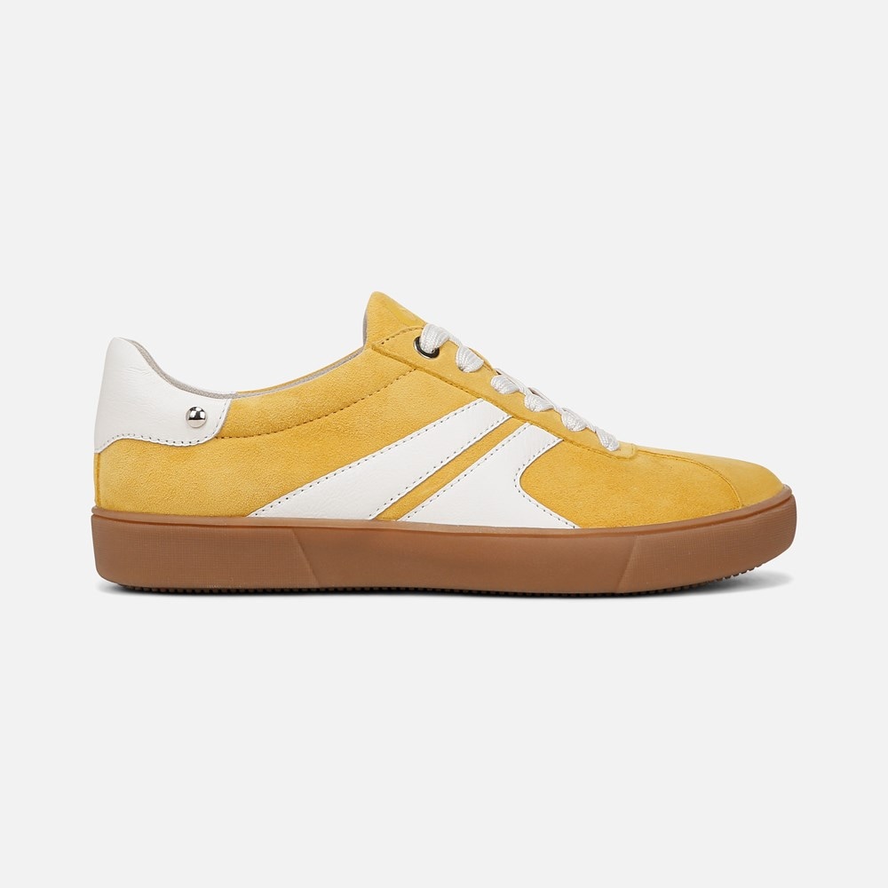 Naturalizer Medina Lace Up Sneaker - Spicy Yellow Nubuck Naturalizer Medina Lace Up Sneaker - Spicy Yellow Nubuck